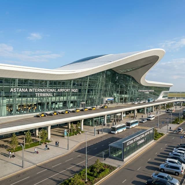 Аэропорт Нур-Султан (NQZ) - Любая точка города